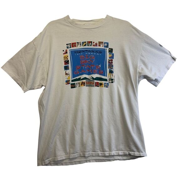 VINTAGE Street wear 1999 MONTANAS annual big sky skate games workwear - Picture 2 of 16